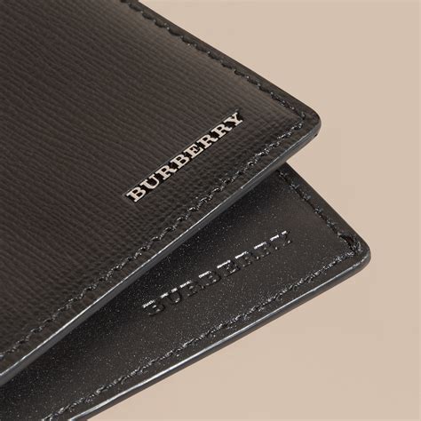 leather international wallet burberry|burberry leather bifold wallet.